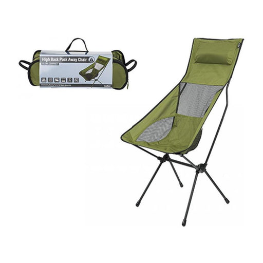 Folding Green Camping Chair Summit - UK Camping And Leisure