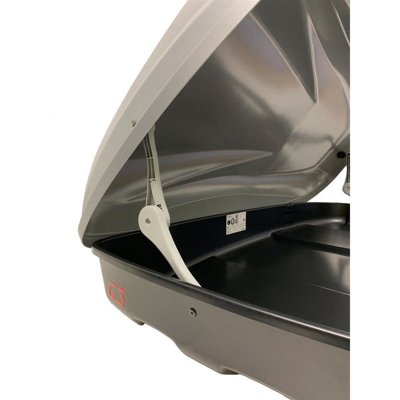 G3 Krono Car Roof Box 400L Carrier Travel Storage Luggage Holder Grey G3 - UK Camping And Leisure
