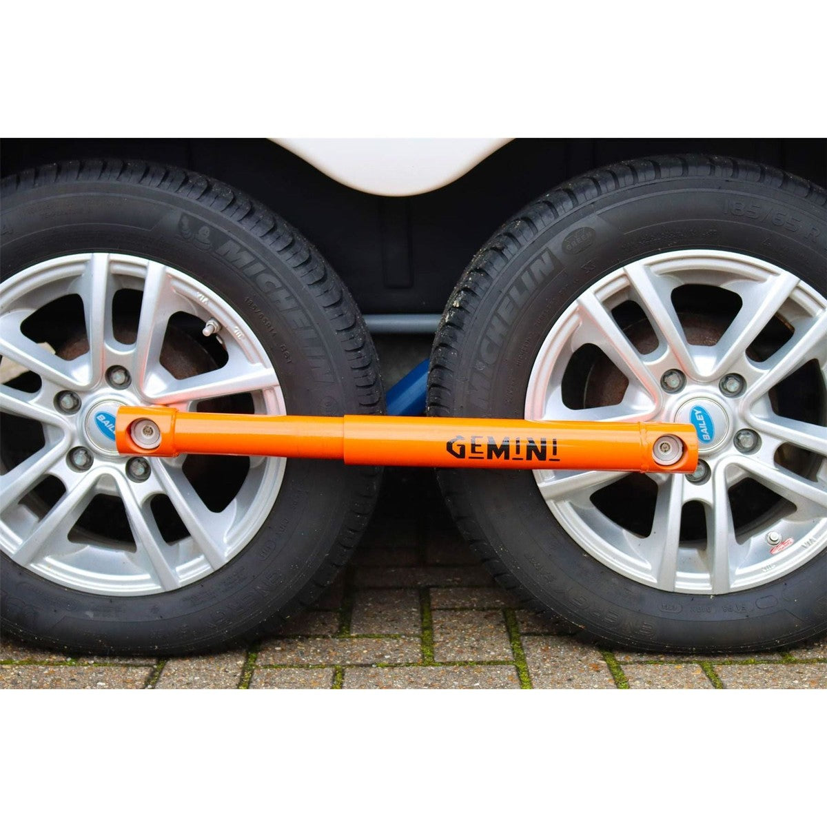 Gemini Caravan Twin Wheel Clamp Lock High Security Wheelclamp By Purpleline Purpleline - UK Camping And Leisure
