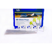 Glow Pegs In Case x20 Tent Awning Royal Leisure Hard Ground Easy Pitch Royal - UK Camping And Leisure