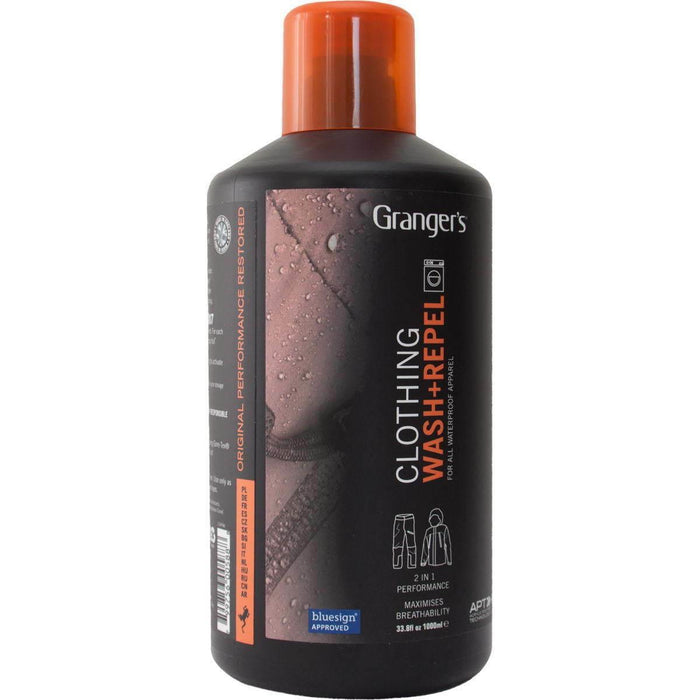 Grangers Clothing Wash And Repel - 1 Litre - UK Camping And Leisure