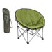 Green Adult Bucket Camping Chair Padded High Back Folding Orca Moon Chair & Bag Twin Pack Summit - UK Camping And Leisure