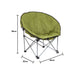 Green Adult Bucket Camping Chair Padded High Back Folding Orca Moon Chair & Bag Twin Pack Summit - UK Camping And Leisure