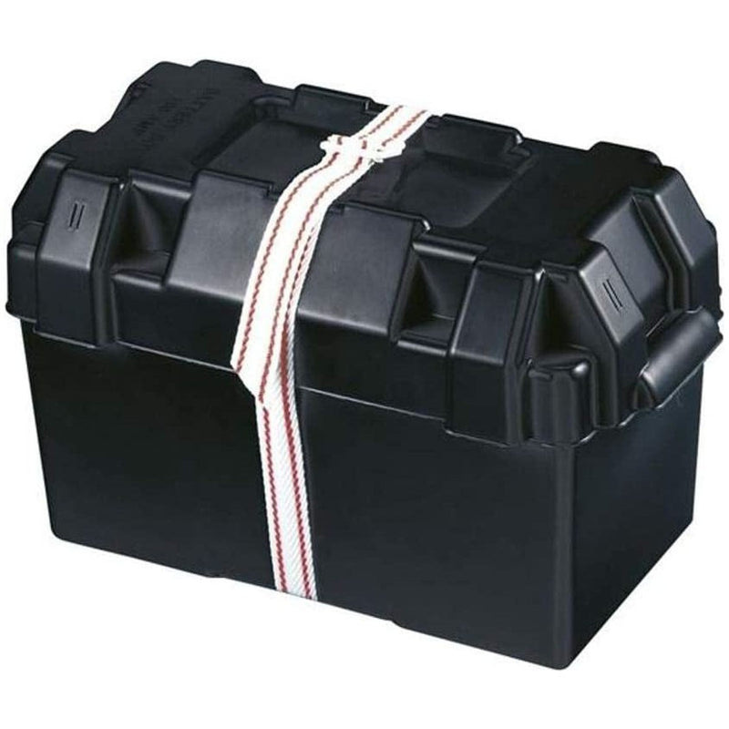 Heavy-Duty Battery Box with Straps - Perfect for Caravanning, Camping, and Boating PLS - UK Camping And Leisure