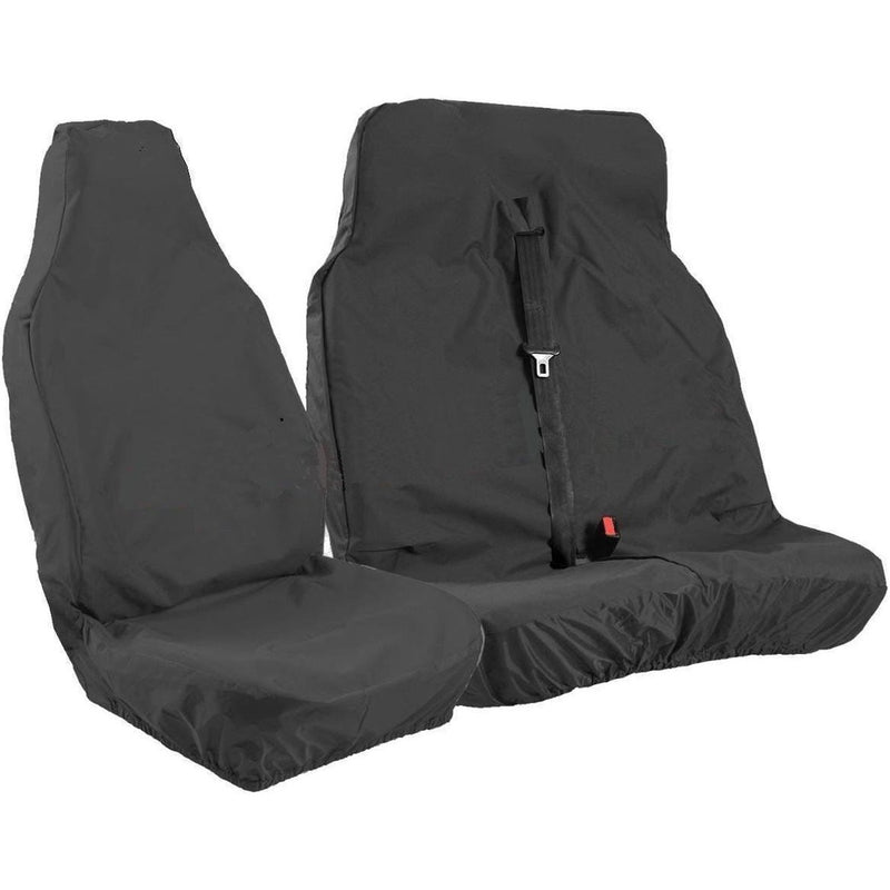 Heavy Duty Van Seat Protector Set 1+2 Universal Side Airbag Compatible UKB4C - UK Camping And Leisure