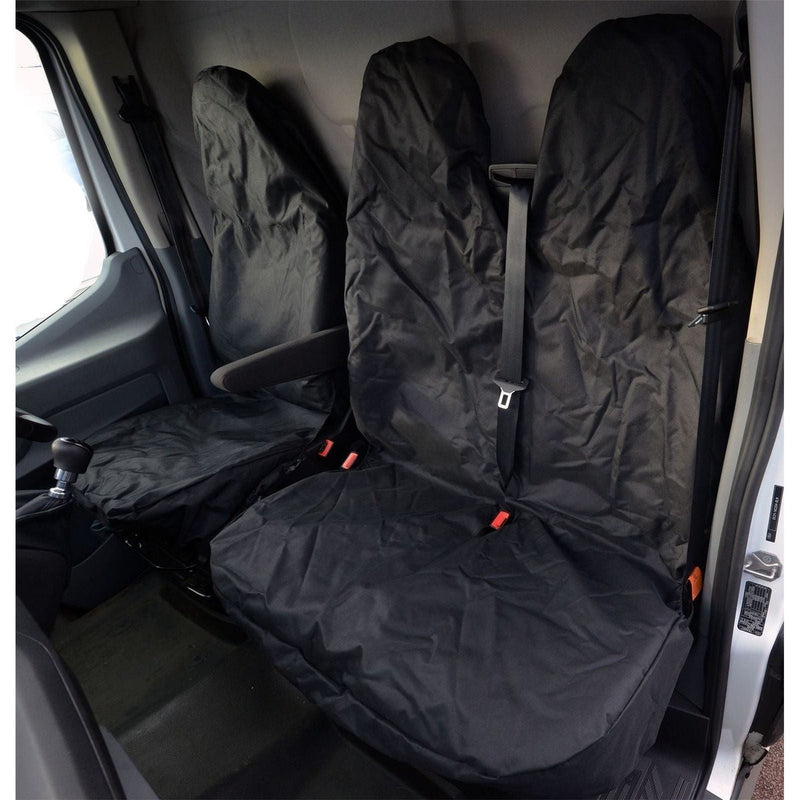Heavy Duty Van Seat Protector Set 1+2 Universal Side Airbag Compatible UKB4C - UK Camping And Leisure