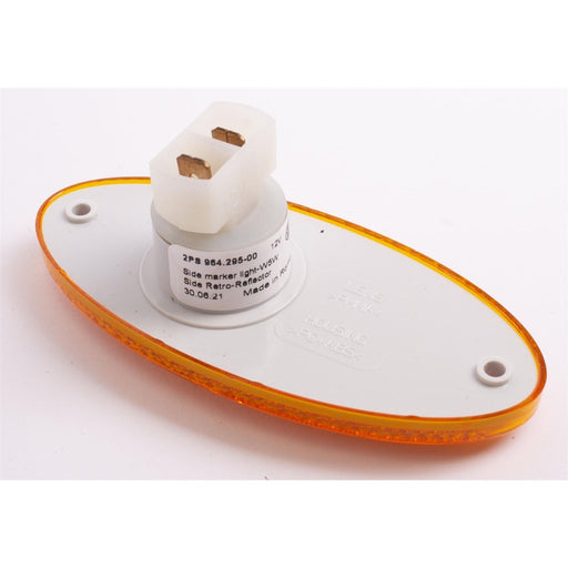 Hella 2PS964295057 Led Amber Oval Side Marker Light Lamp 24V Volt W/ Reflector for Caravan Motorhome Hella - UK Camping And Leisure