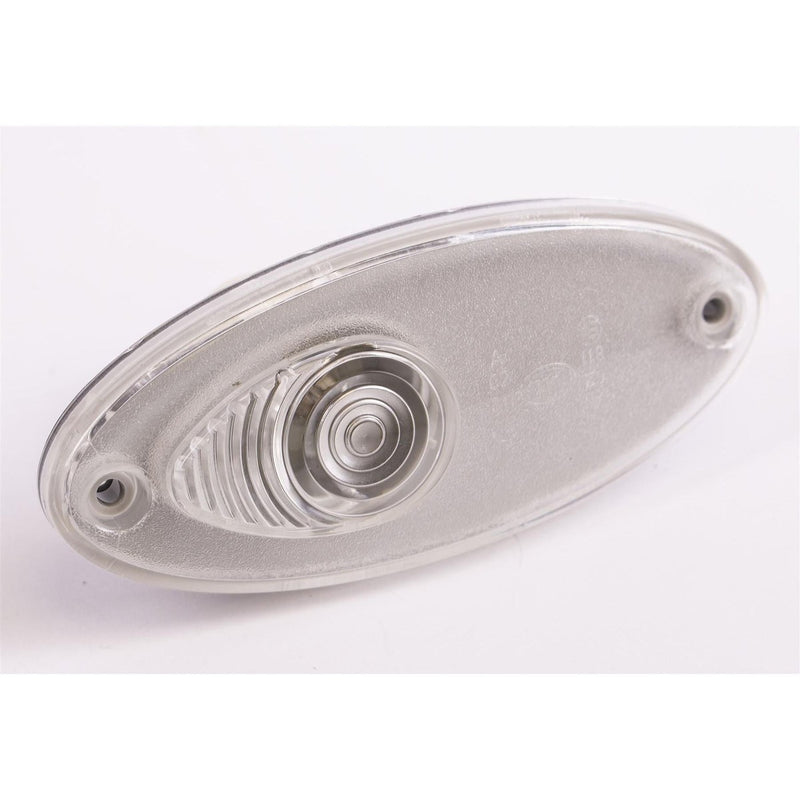 Hella Clear White Oval Front Marker Light Hella - UK Camping And Leisure