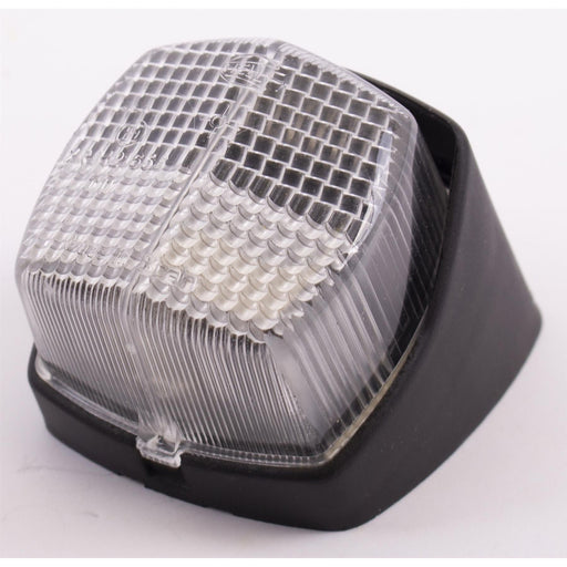 Hella White Clear Front Marker Position Lamp Light 2Pf004081107 With Angled Base Hella - UK Camping And Leisure