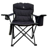 Olpro Henwick Padded Folding Camp Chair Black & Green