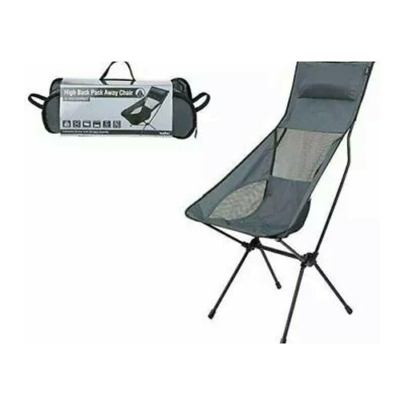 High Back Camping Chair Summit - UK Camping And Leisure