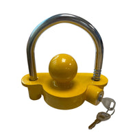 High Security Hitch Lock Caravan Trailer Hitch Coupling Tow Ball Lock Universal