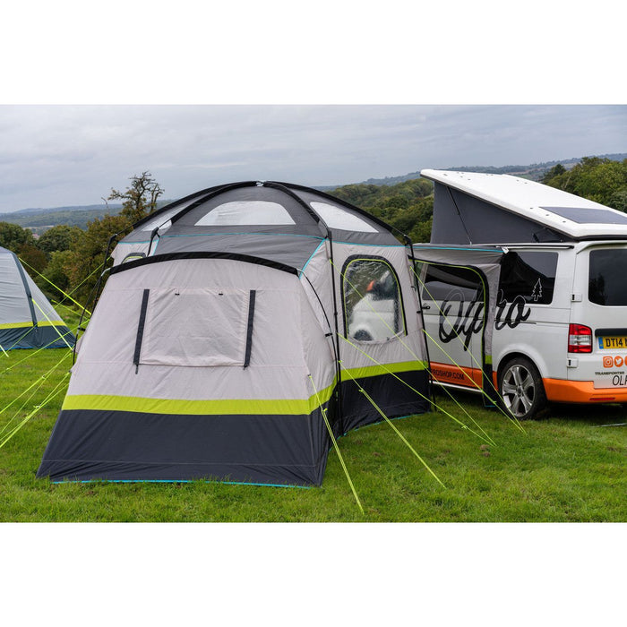 Olpro Hive Campervan Awning (Fibreglass Poles) - with Sleeping Pod Olpro - UK Camping And Leisure