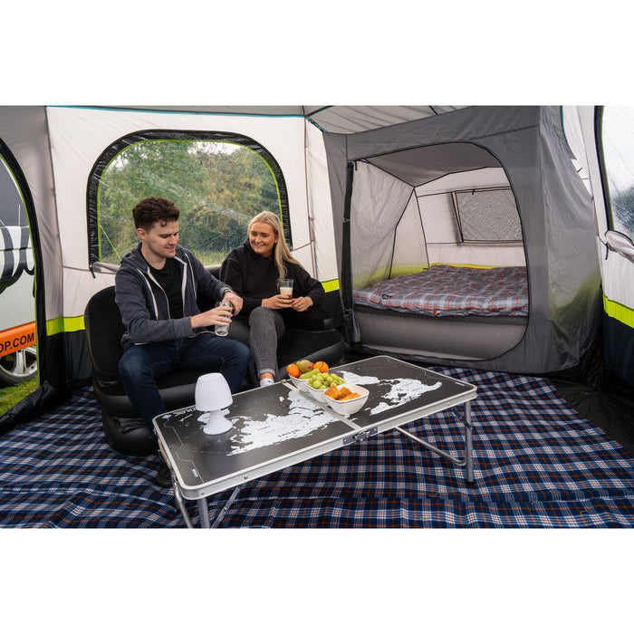 Olpro Hive Campervan Awning (Fibreglass Poles) - with Sleeping Pod Olpro - UK Camping And Leisure