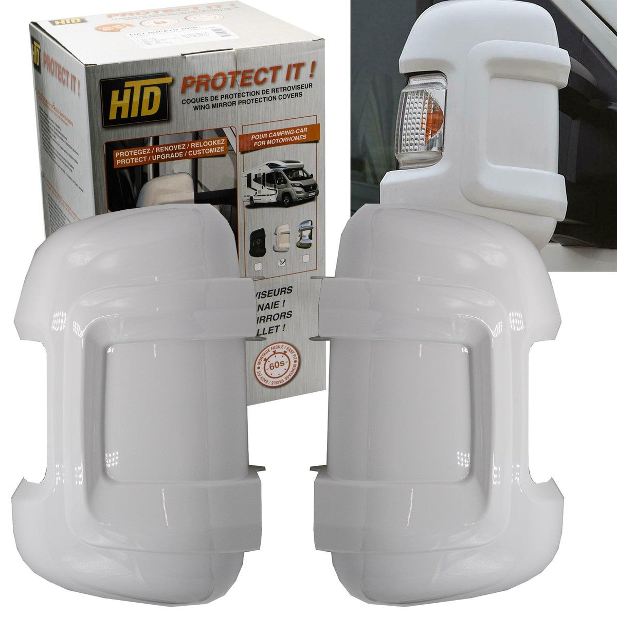 HTD Protect-it Mirror Long Arm Protector | UK Camping — UK Camping And ...