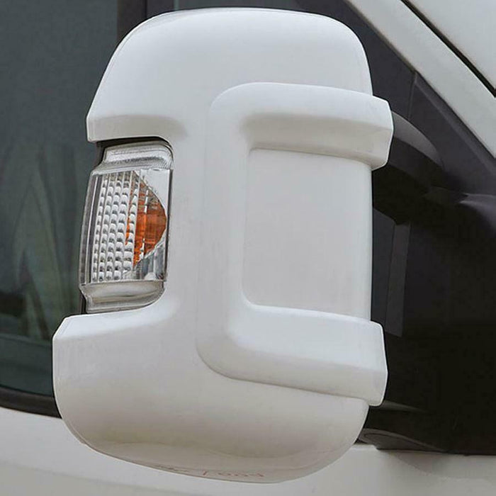 HTD Protect-it Mirror Long Arm Protector for Ducato/Relay / Boxer 06 onwards (White, Van/Conversion) HTD - UK Camping And Leisure