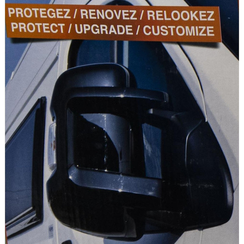 HTD Protect-it Mirror Short Arm Protector for Ducato/Relay / Boxer 06 onwards (Black, Van/Conversion) HTD - UK Camping And Leisure