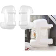 HTD Protect-it Mirror Short Arm Protector for Ducato/Relay / Boxer 06 onwards (White, Van/Conversion) HTD - UK Camping And Leisure