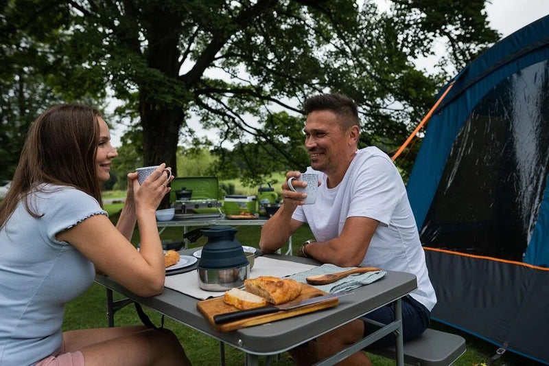 Vango Lightweight 16 Piece Alfresco Melamine Dinner Tableware Set