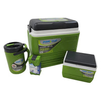 Vango Pinnacle 72Hr 5 Piece Set 32L Green Coolbox