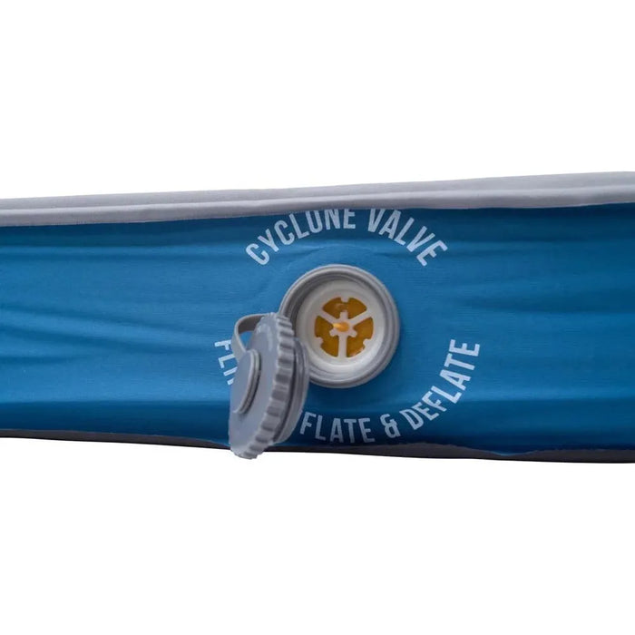 Vango Shangri-La II 10 Double 10 Double Cloud Grey / Sky Blue Self Inflating Sleep Mat Vango - UK Camping And Leisure