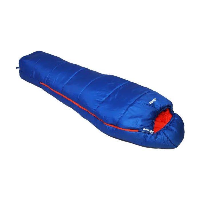 Vango Nitestar Alpha Junior Junior Classic Blue Sleeping Bag Vango - UK Camping And Leisure