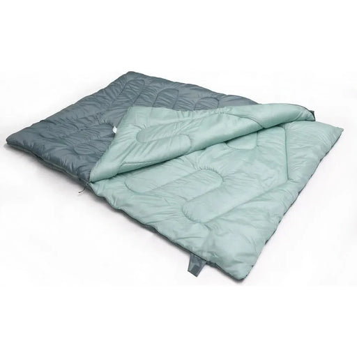 Vango Ember Double Double Mineral Green Sleeping Bag Vango - UK Camping And Leisure