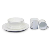Vango Opal 8 Piece Dining Set 8 Pcs White Vango - UK Camping And Leisure