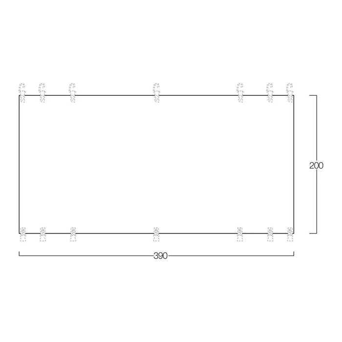 Vango Caravan Awning Front Canopy Grey Violet Vango - UK Camping And Leisure