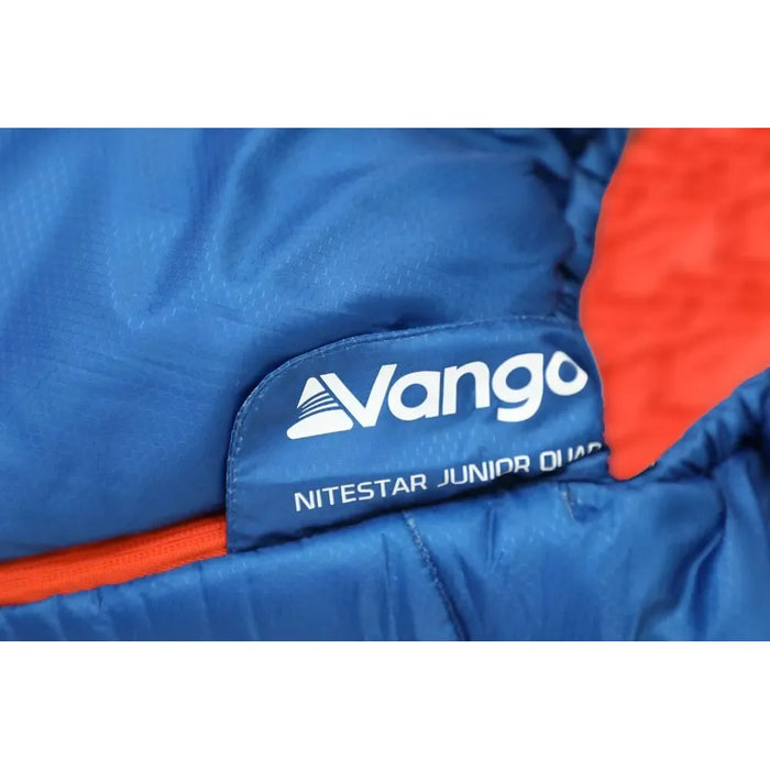 Vango Nitestar Alpha Junior Quad Junior Classic Blue Sleeping Bag Vango - UK Camping And Leisure