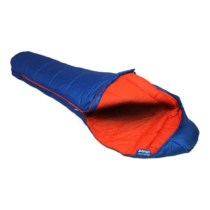 Vango Nitestar Alpha 250 Classic Blue Sleeping Bag Vango - UK Camping And Leisure