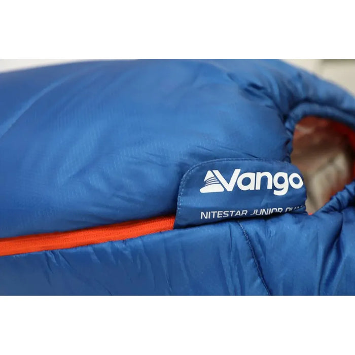 Vango Nitestar Alpha Junior Quad Junior Classic Blue Sleeping Bag Vango - UK Camping And Leisure