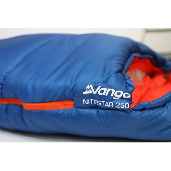 Vango Nitestar Alpha 250 Ocean Green Sleeping Bag Vango - UK Camping And Leisure