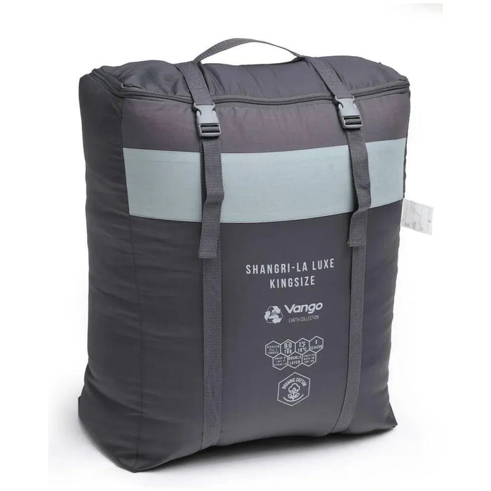 Vango Shangri-La Luxe XL XL Shadow Grey Sleeping Bag Vango - UK Camping And Leisure