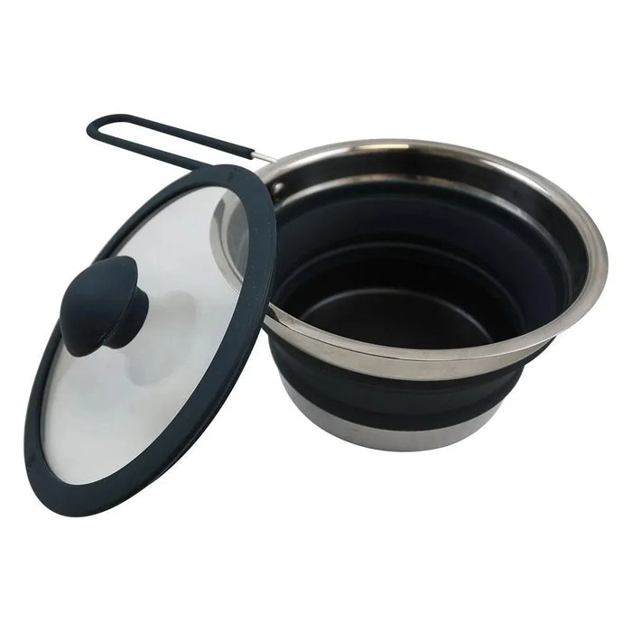 Vango Cuisine 1L Non-Stick Pot 1L Deep Grey Vango - UK Camping And Leisure