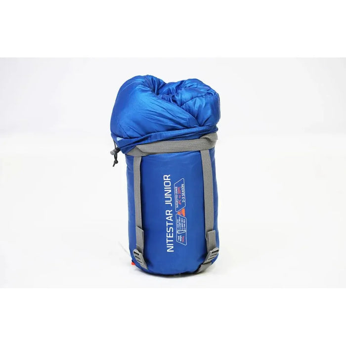 Vango Nitestar Alpha Junior Junior Classic Blue Sleeping Bag Vango - UK Camping And Leisure