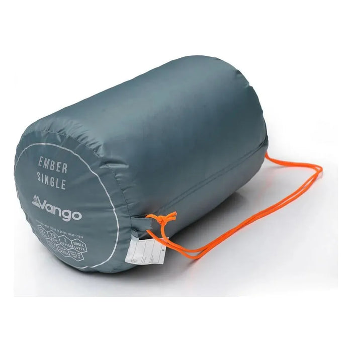 Vango Ember Single Single Mineral Green Sleeping Bag Vango - UK Camping And Leisure