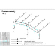 Camptech Savanna DL Fibre Frame Full Awning Traditional Seasonal for Caravans Camptech - UK Camping And Leisure
