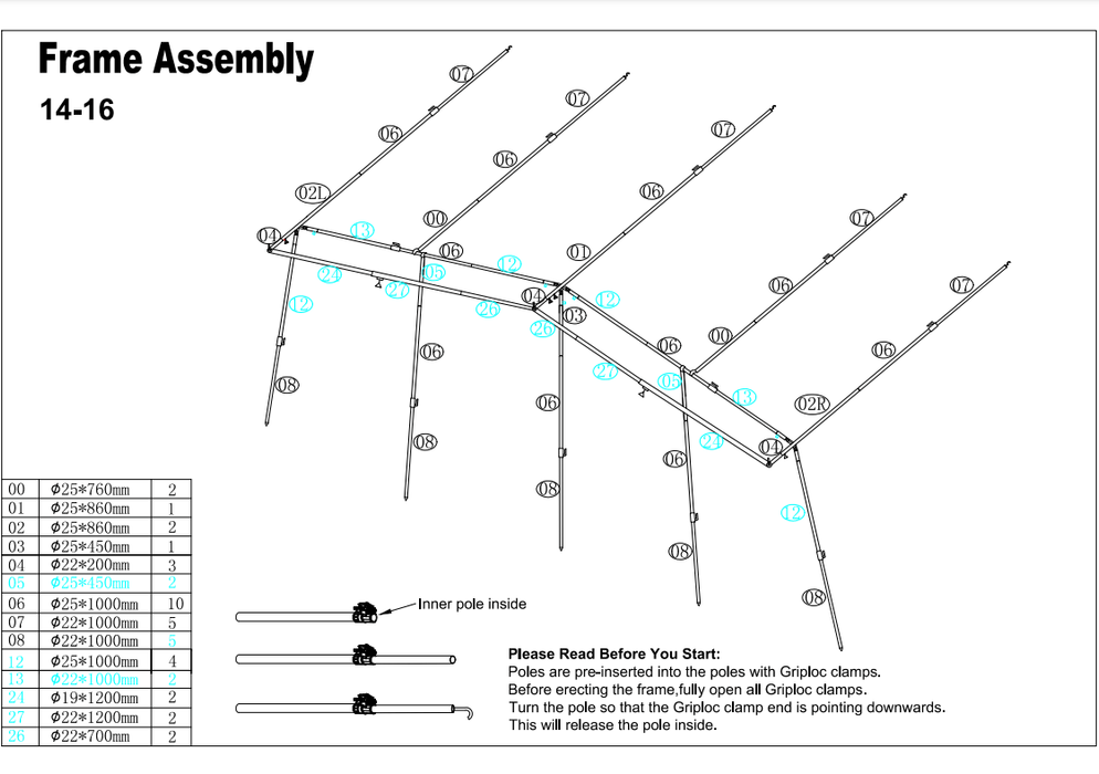 Camptech Savanna DL Fibre Frame Full Awning Traditional Seasonal for Caravans Camptech - UK Camping And Leisure