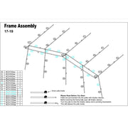 Camptech Savanna DL Fibre Frame Full Awning Traditional Seasonal for Caravans Camptech - UK Camping And Leisure