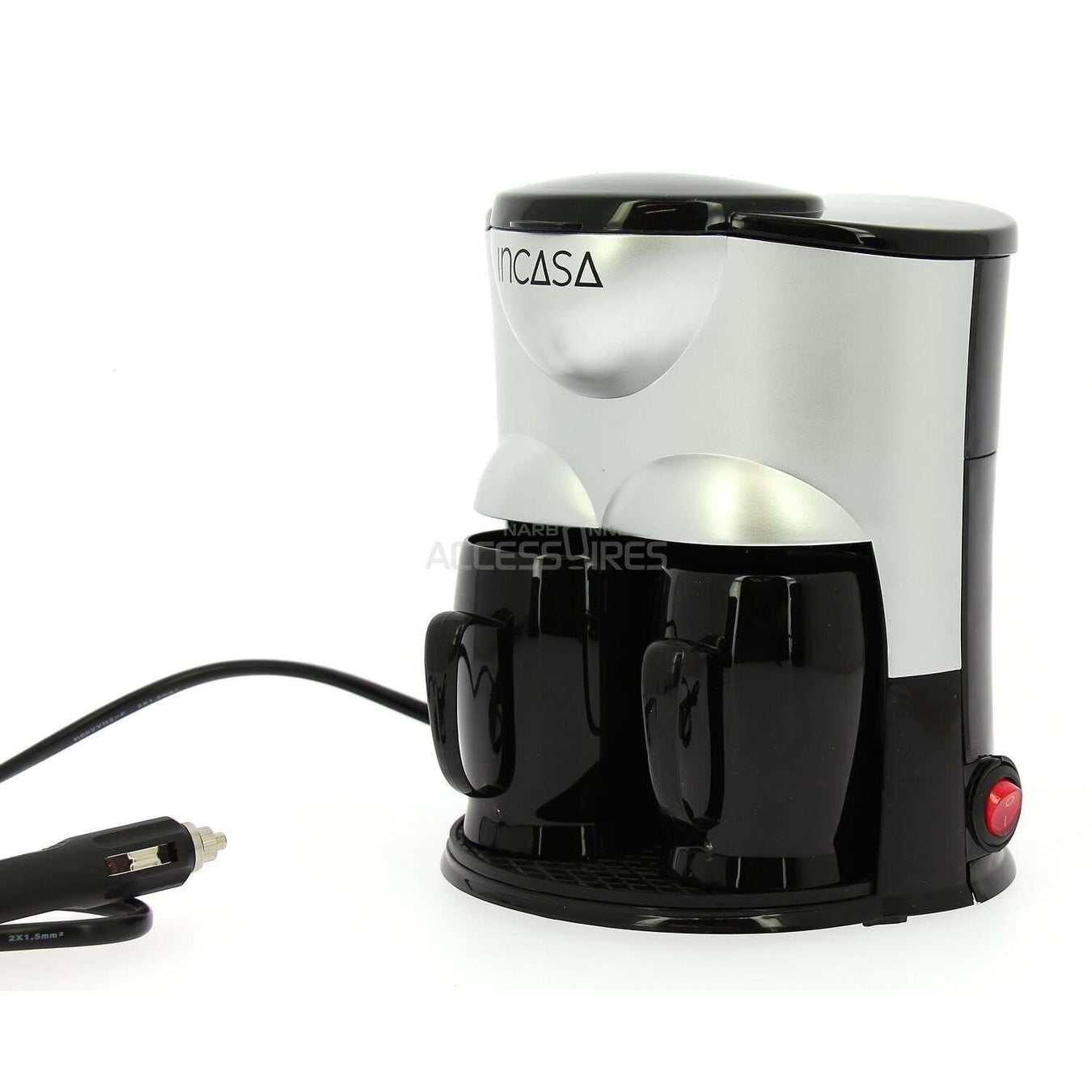 Incasa 12v Coffee Maker + 2 Cups Incasa - UK Camping And Leisure