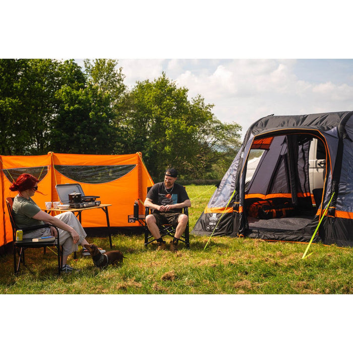Olpro Inflatable 5.7m Wide Windbreak Olpro - UK Camping And Leisure