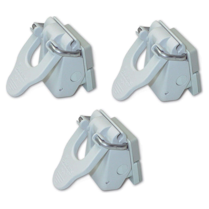 Isabella Fix On II Awning Adjustable Clamp Bracket Pad Pack of 3 900060173 - UK Camping And Leisure