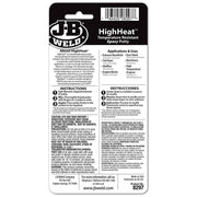 JB Weld HighHeat 57g Heat Temperature Resistant Epoxy Putty Metal Repair Filler JB Weld - UK Camping And Leisure