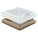 Roof Vent Sky Light Caravan Motorhome 280 x 280mm Flynet Beige MPK Rooflight MPK - UK Camping And Leisure