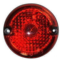 JOKON Rear Red Round Light Cluster - Fog Lamp for Caravan & Motorhome - 94.4mm Diameter