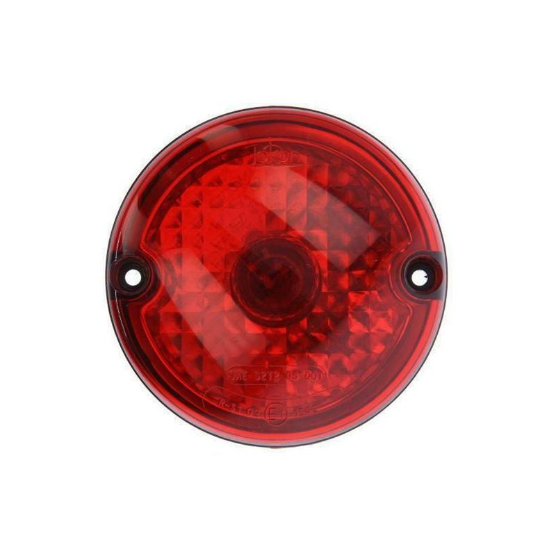 JOKON Rear Red Round Light Cluster - Stop and Tail Lamp for Caravan & Motorhome - 94.4mm Diameter Jokon - UK Camping And Leisure