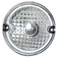 JOKON Rear White Clear Round Reverse Light Cluster - Lamp for Caravan & Motorhome - 94.4mm Diameter
