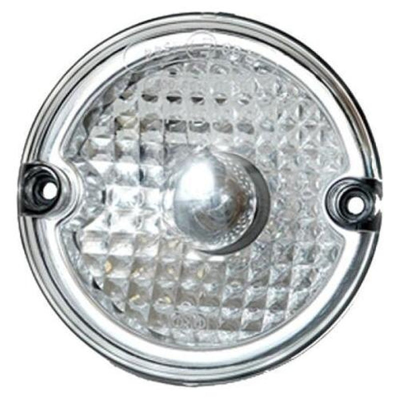 JOKON Rear White Clear Round Reverse Light Cluster - Lamp for Caravan & Motorhome - 94.4mm Diameter Jokon - UK Camping And Leisure