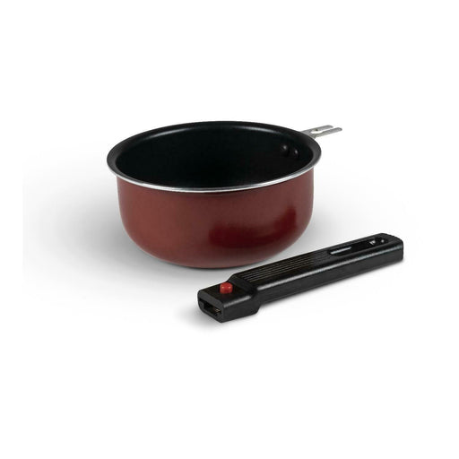 Kampa 14 x 7 cm Camping Saucepan with Removable Handle - Ember - UK Camping And Leisure